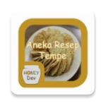 resep tempe android application logo